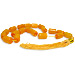 Decorative Oversized Greek Worrybeads - Amber Color