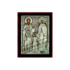 GreekShops.com : Greek Products : Gold and Silver Icons : Silver Icon ...