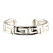 Sterling Silver Greek Key Cut Out Toe Ring 4mm (Adjustable)