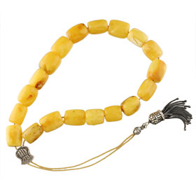 Natural Amber Classic Worrybeads approx. 57gr. AM1