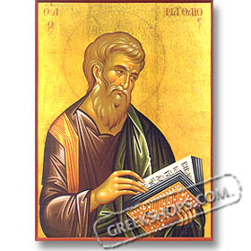 St. Matthew (7.5x10") Hand-made Icon