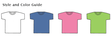 Tshirts Style Guide