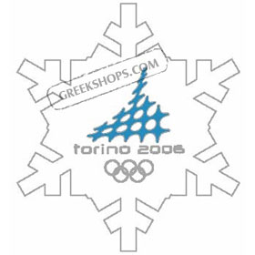 Torino 2006 Snowflake Pin