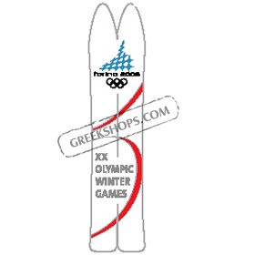 Torino 2006 Skis Pin