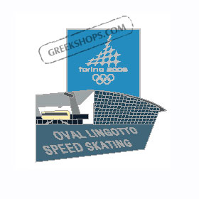 Torino 2006 Venue - Speedskating Pin