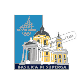 Torino 2006 Basilica Di Superga Pin