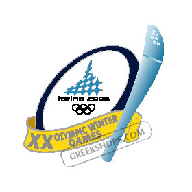 Torino 2006 3D Torch Double Pin