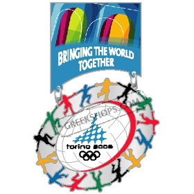 Torino 2006 Bringing the World Together Pin