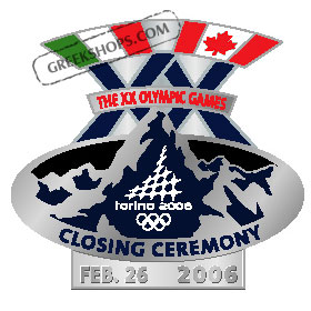 Torino 2006 Closing Ceremony Pin