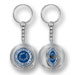 Key Chain Circle Logo Spinning
