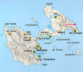 Astypalaia City Map