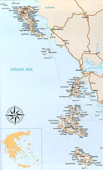 Karpathos Island Map