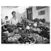 Vintage Greek City Photos Attica - City of Athens, Vegetable stand (1954)