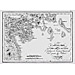 Vintage Greek City Photos Peloponnese - Argolida, old map