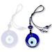 Small Blue Evil Eye Decorative Charm 121118A