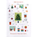 Merry Christmas and Happy New Year Greeting Card - in Greek