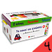 Greek Box of Knowledge - Mini Boardbook Set #4 - Animals, Garden, Toys & Food (In Greek)