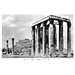 Vintage Greek City Photos Attica - City of Athens, Temple of Zeus - Stiles Olympiou Dios (1910)
