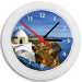 Greek Time - Greek Island Wall Clock - Santorini