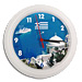 Greek Time - Greek Island Wall Clock - Santorini