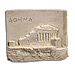 Ancient Greek Acrople Magnet
