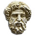 Ancient Greek Dionysus Magnet