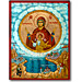 Virgin Mary patron of Pontos, Paper Reproduction Icon 19 x 25 cm