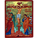Biblical Composition - The Crucifixion of Christos ( Jesus Christ ) - 19x25cm