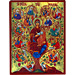 Biblical Composition - Panayia ( Virgin Mary ) Tree of Life - 19x25cm