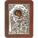 G0229 Orthodox Saint Silver Icon - Arxon Gabriil ( Archangel Gabriel ) 13x19cm