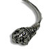 Sterling Silver Cuff Bracelet - Double Lion Heads