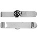 Sterling Silver Tie Clip - Vergina Star