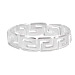 Sterling Silver Ring - Greek Key Band