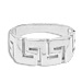 Sterling Silver Ring - Greek Key Square