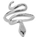 Sterling Silver Ring - Serpent (Adjustable)