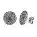Sterling Silver Earrings - Phaistos Disc (14mm)