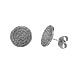 Sterling Silver Earrings - Phaistos Disc (10mm)