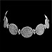 Sterling Silver Bracelet - Phaistos Discs (14mm)