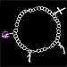 Sterling Silver Charm Bracelet - Assorted Charms