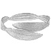 The Elaia Collection - Sterling Silver Bracelet - Olive Leaf