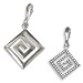Sterling Silver Pendant - Greek Key Small (18mm)