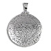 Sterling Silver Pendant - Phaistos Disk (40mm)