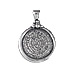 Sterling Silver Pendant - Phaistos Disk (28mm)