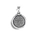 Sterling Silver Pendant - Phaistos Disk (20mm)