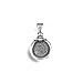Sterling Silver Pendant - Phaistos Disk (14mm)