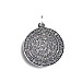 Sterling Silver Pendant - Phaistos Disk (25mm)