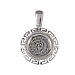 Sterling Silver Pendant - Phaistos Disk (19mm)