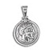 Sterling Silver Pendant - Ancient Tetradrachm Silver Coin (25mm)