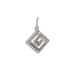 Sterling Silver Pendant - Greek Key Small (16mm)