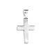 Sterling Silver Pendant - Cross (28mm)